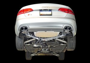 Audi S4 Performance Exhaust - AWE Tuning - Cat Back Touring - Diamond Black - `08-`16